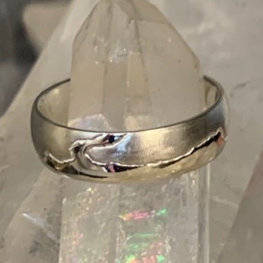 Coast ring by Danielle Sweeney. Handcrafted in sterling silver, featuring clean, flowing lines inspired by the serene yet dynamic Australian coastline.