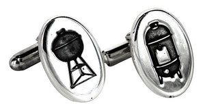 Barrel by Ginkoh Jewellery. Elegant cufflinks showcasing unique Australian design and refined style.
