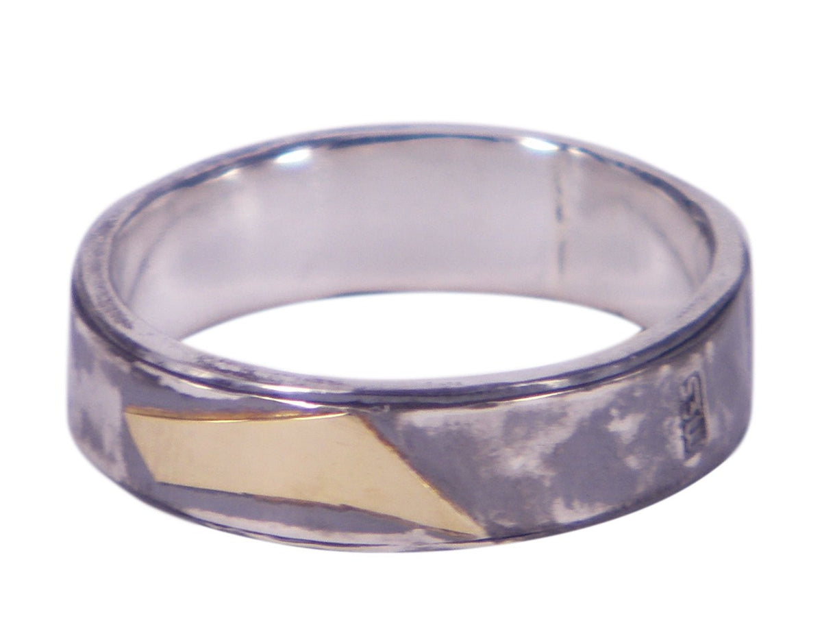 Rough & Raw I Rolled Inner Men’s Ring | Lord Coconut