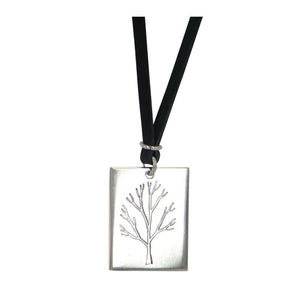 Pierced Tree by Melissa Baldock. A striking pendant with exceptional craftsmanship, highlighting Australian handmade jewellery.
