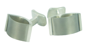 Tension by David Parker. Elegant cufflinks showcasing unique Australian design and refined style.
