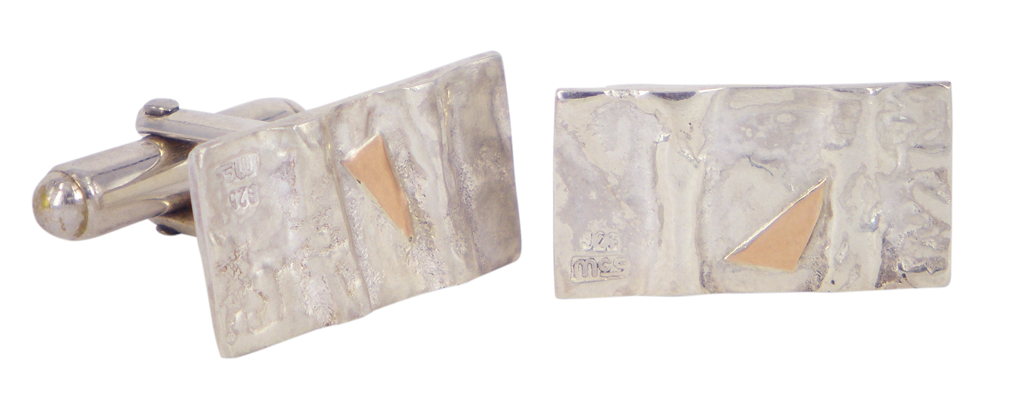 Crucible by Gavin Macsporran. Elegant cufflinks showcasing unique Australian design and refined style.
